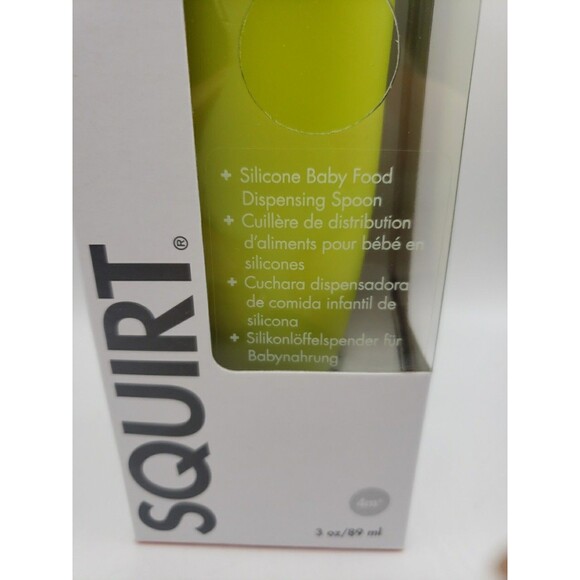 NEW Boon Squirt Baby Food Dispensing Spoon, Green, 3 oz - Picture 3 of 6
